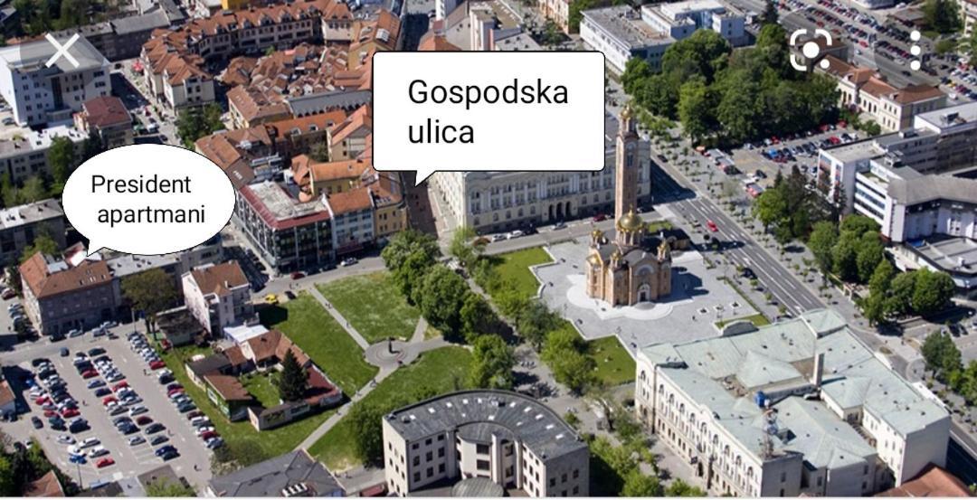 Apartmani President I Banja Luka Eksteriør billede